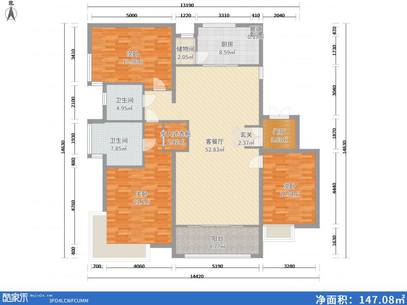 包頭裝修方案包頭總部經(jīng)濟園二期184㎡