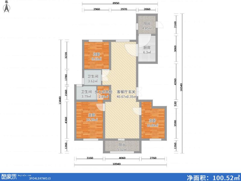 包頭裝修方案包頭萬合廣場141㎡